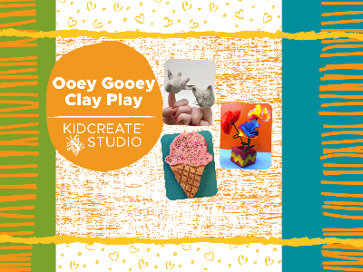 Ooey Gooey Clay Play Weekly Class (4-7 Years)